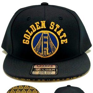 Golden State L.O.G.A. Youth Arched Bridge Snapback Hat